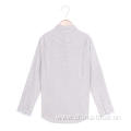 boy' cotton spandex long sleeves print casual shirts